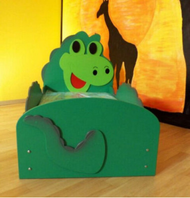 Childrens bed youth bed Bed Beds with Mattress with animal motif sleeping bed Dino