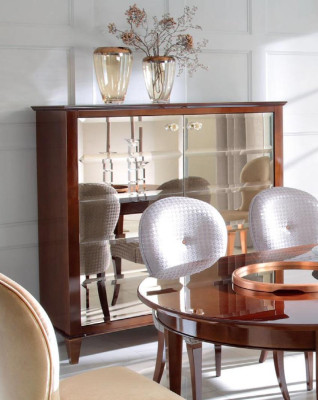 Sideboard Chest of drawers Wardrobe Classic Luxury Cabinets Living room Classic Brown