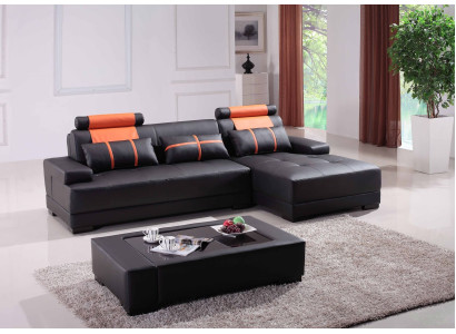 Designer Upholstery Leather Sofa Couch L-shape Modern Sofa Sofas Couches
