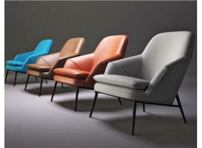 Armchair Design Couch Sofa Relax Textile Lounge Luxury Leather Club Upholstery
