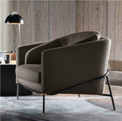 Modern design armchair living room single seater sofa couch lounge club