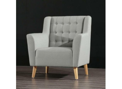 Designer Armchair Club Lounge Leaning Chair Upholstery Sofa 1 Seater TV