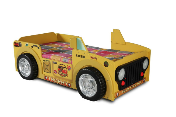 Childrens bed Youth bed Bed Beds + Mattress Wooden bed Animal Safari children's furniture