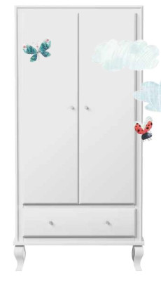 Children's cupboard Wardrobe Childrens room Wardrobe Wood Children's furniture Wood Modern