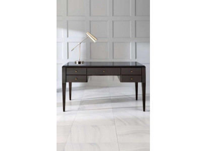 Desk Table Office Office Office desk Computer desk Wood Luxury Brown Design