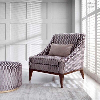 Armchair Wing Chair Club Chair Cocktail Chair Luxury Seater Seat Living room new