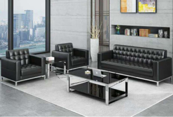 Office Furniture Sofa set 321 Seater Suite Upholstered Sofa Seat Design