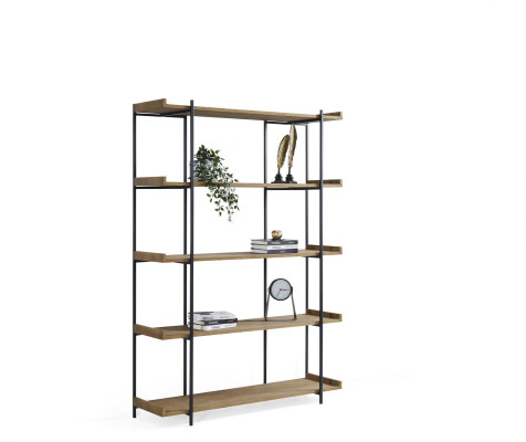Standing shelf Shelf Bookcase Bookshelf Living room Wood Design new