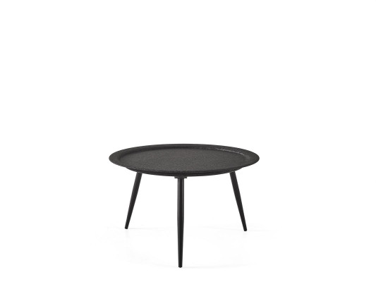 Designer set of 2 round coffee tables for the living room in premium quality