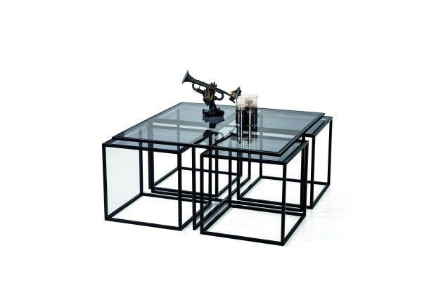 Coffee table Coffee table Designer Table Metal Living room table Table