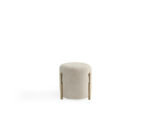 Group Stool Polyester Living room Seat Fabric Luxury Seater 2pcs. new