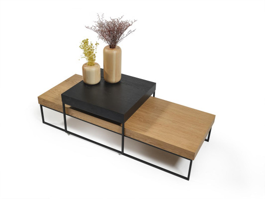 Loft Wood Coffee table Table Side table Living room table Wood Table