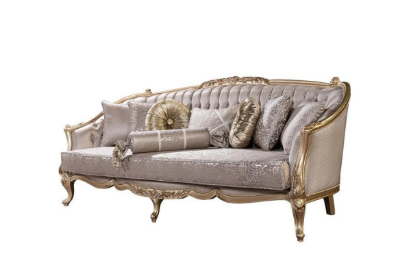 Sofa set Classic Furniture Sofa Set Coffee table Armchair Couch 5-piece Chesterfield