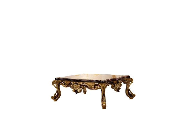 Coffee table Wood Table Living room Classic r Design luxury wooden table 119x91cm