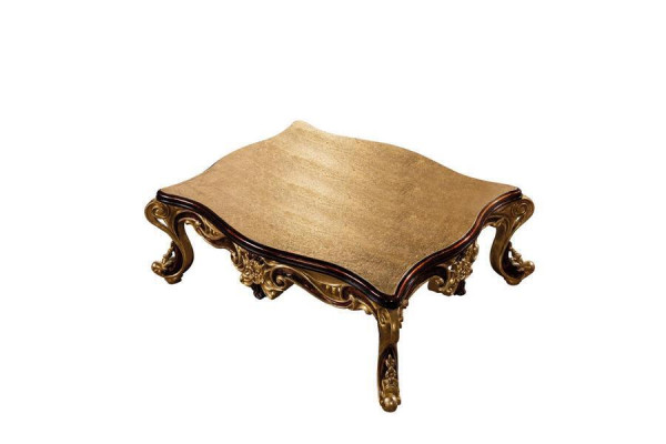 Coffee table Wood Table Living room Classic r Design luxury wooden table 119x91cm