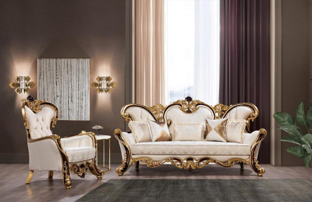 Royal Sofa Three Seater Couch Upholstery Furniture Couches Sofas Textile