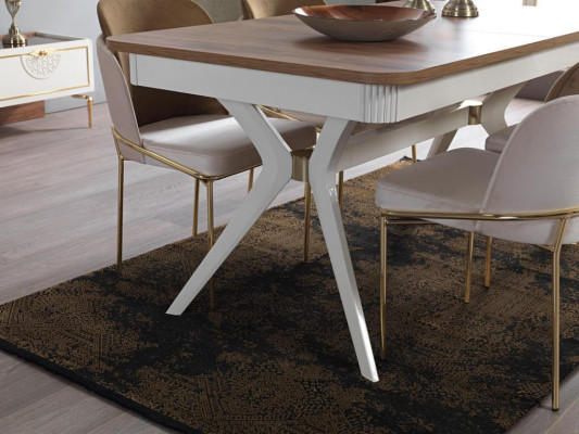Dining room Set Table 4x Chair Sideboard Mirror Furniture 7pcs new Modern