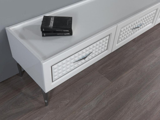Living room Wall unit High gloss Wall units Wardrobe Modern Furniture 3 pieces