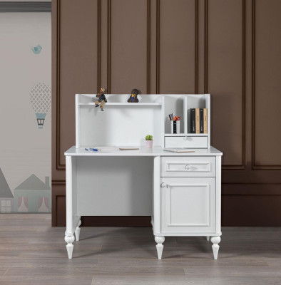 Desk Modern Desk Wood Youth Childrens room White Furniture