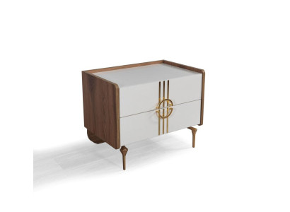 Bedroom Bedside table Modern Design Furniture Wood Luxury Side Bedside tables