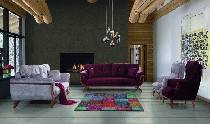 Living room Armchair 1 Seater Couch Upholstery Seat Design Textile Upholstery Fabric