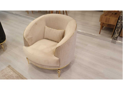 Living room Armchair Upholstery Textile 1Seater Upholstery Seat Single Seater Luxury