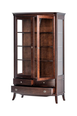 Living room Furniture Classic Display case Wood Glass Glass Cabinet Wardrobe Showcases new