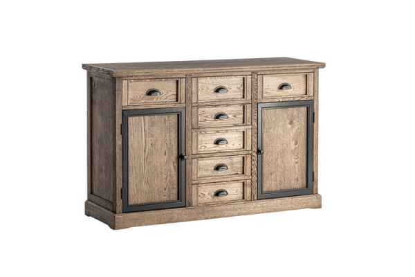 Console table Brown Wood Drawer Shelf Side table Sideboard Chest of drawers Furniture