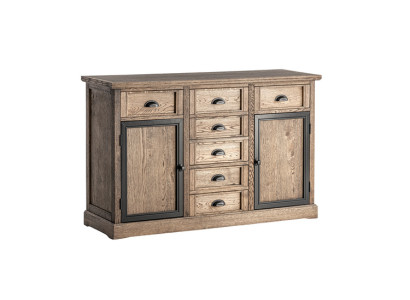 Console table Brown Wood Drawer Shelf Side table Sideboard Chest of drawers Furniture