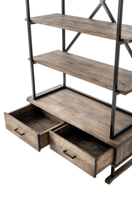 Design Shelf Living room Cabinets stainless steel Shelves Bookcase