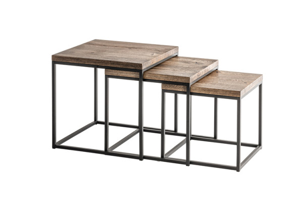 Set 3x Coffee table Coffee table Side table Design Tables Living room table