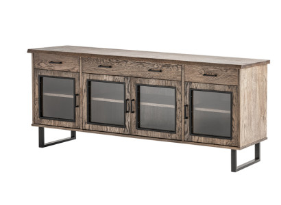 Display case Sideboard Glass Wardrobe Chest of drawers High Cabinets Real Wood Furniture Chests of drawers