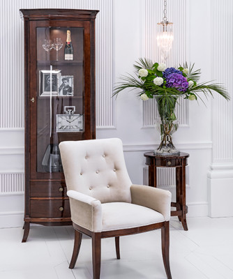 Dining set Dining table 4 x Chair Set Set Suite Table Classic Dining set