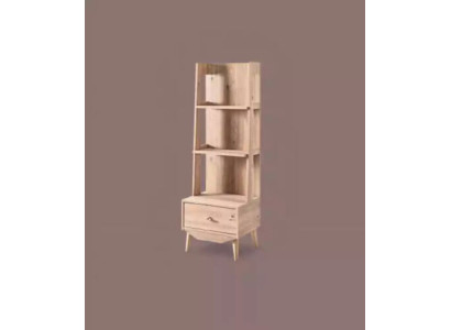 Shelf Wardrobe Bookshelf Cabinets Multipurpose Furniture Brown 54x45x161