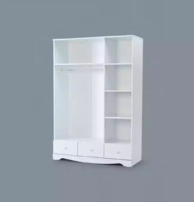 Wardrobe White Wood Cabinets children's room furniture design White