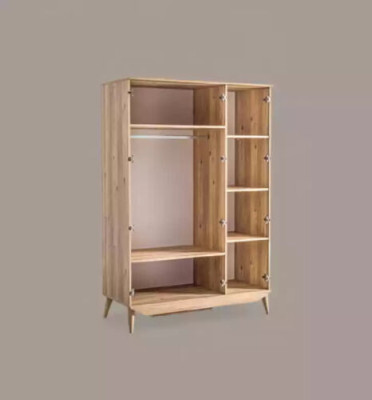 Wardrobe brown Wood Bedroom Furniture design Cabinets Elegant Wardrobe
