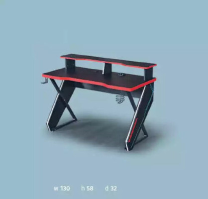 Modern Tables Desk Children's Desk Black Gamer Computer Table