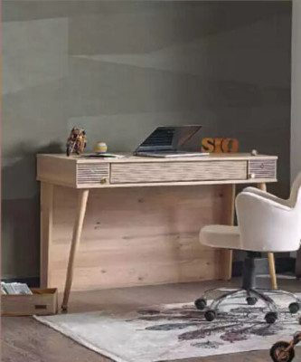 Modern Table Work Table Brown children's desk in the children's room