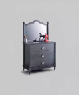 Chest of drawers with Mirror modern Black with drawers Chest of drawers with Bedroom