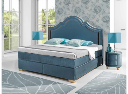 Box spring bed Bed Hotel Luxury Beds Upholstery Marriage Double bed 140 160 180