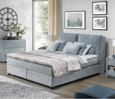 Box spring bed Bed Hotel Upholstery Luxury Beds Marriage Double bed 140 160 180