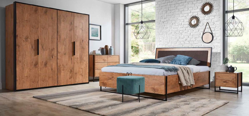 Complete's Bedroom Set Beds Wardrobe Bed Chest of drawers Bedside table