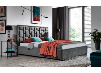 Design Beds Luxury Chesterfield Velvet Velvet Upholstery Bed Hotel Double new