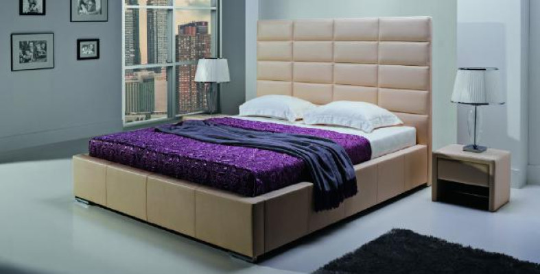 Bed DESIGNER Upholstered bed DOUBLE BED MINI-MAXI 2101