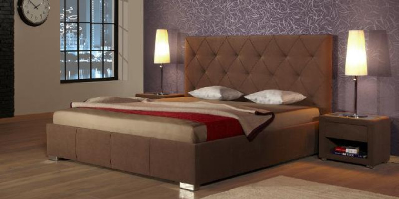 Designer Upholstery Double bed Beds Bed Bedroom marriage bed leather bed new 2700