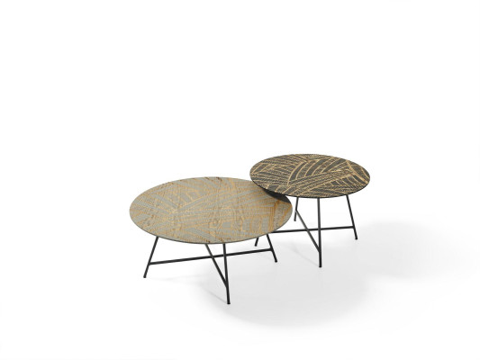 Set 3x Coffee tables Coffee table Design Tables Living room tables Round