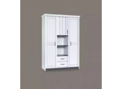 Country House Wardrobe Bedroom Furniture Wood White Wardrobe Noble Cabinets