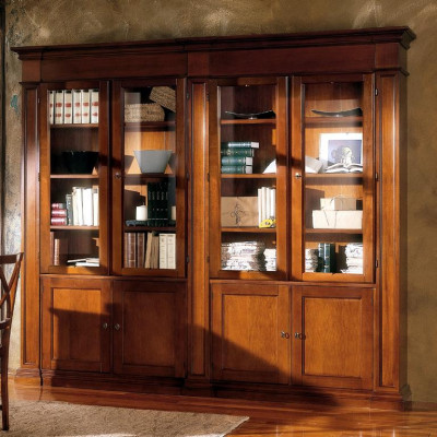 Living room Wardrobe Shelf Bookshelf Wood Office cupboard Cabinets Display case Italy