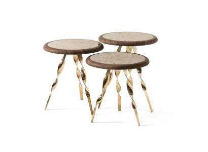 exclusive set of 3 designer coffee tables for the living room