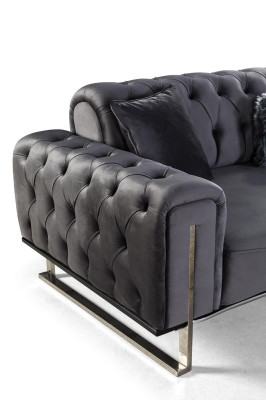 Designer Living room Set Sofa set 3+3+1 Seat Furniture Sets 3pcs.